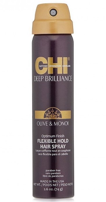 Лак для волос эластичной фиксации Оптимальный результат - CHI Deep BrillIance Hair Spray