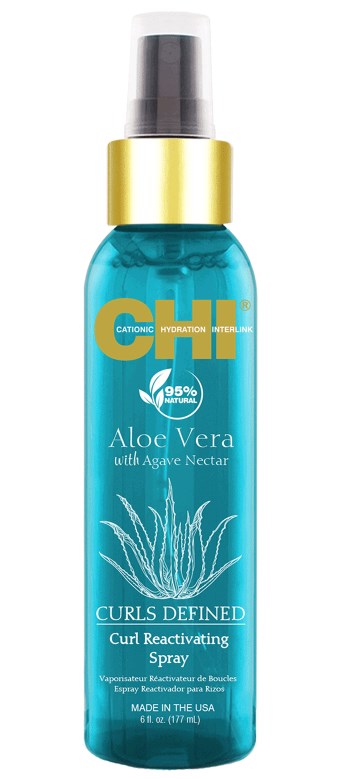 Увлажняющий спрей для локонов - CHI Aloe Vera with Agave Nectar Spray