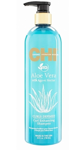 Шампунь для вьющихся волос - CHI Aloe Vera With Agave Nectar Shampoo