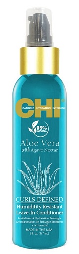 Увлажняющий несмываемый кондиционер - CHI Aloe Vera with Agave Nectar Conditioner