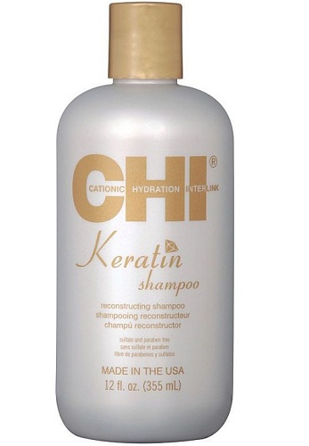 Шампунь кератиновый восстанавливающий - CHI Keratin Shampoo