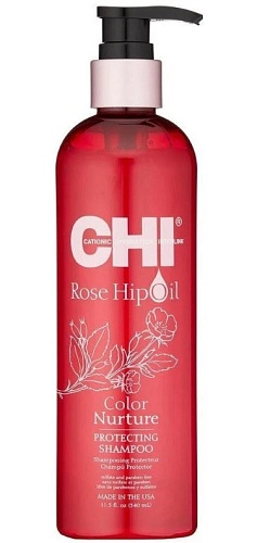 Шампунь с маслом Дикой Розы для поддержание цвета - CHI Rose Hip Oil Shampoo