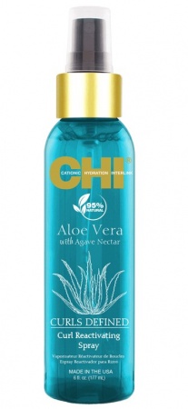 Увлажняющий спрей для локонов - CHI Aloe Vera with Agave Nectar Spray